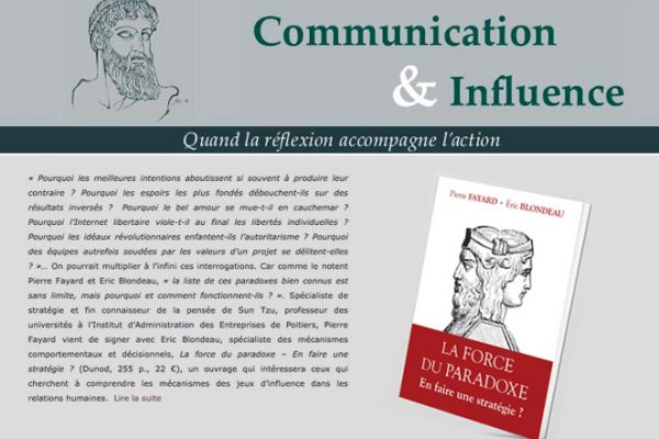 Communication et Influence – June 2014